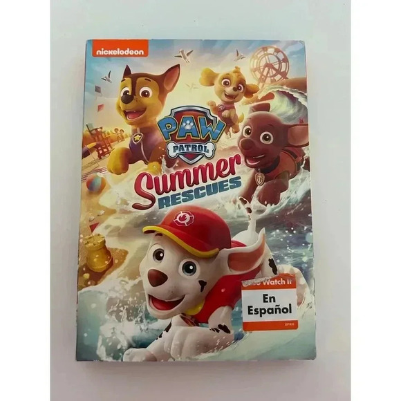 Nickelodeon Paw Patrol Summer Rescues DVD Movie Kids Animated Adventure Series - Picture 1 of 6
